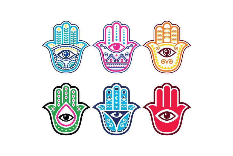 Image by Redkoala via ShutterStock - hamsa hand hand of fatima - amulet symbol of protection from devil eye