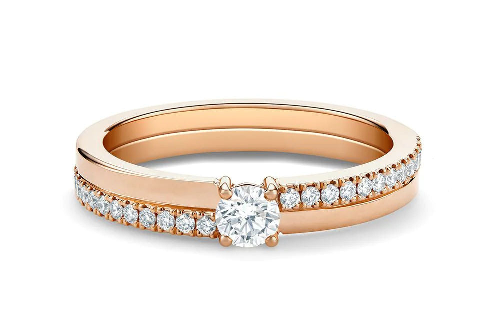 Image by De Beers Jewellers via Farfetch - promise ring