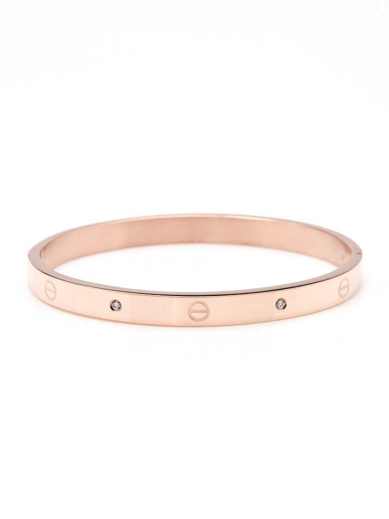 Urban Hardware Bangle - Rose Gold 1